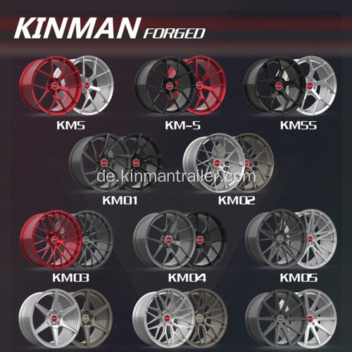 Forged Wheels Aluminiumlegierung Autoläder Felgen für Luxusfahrzeuge